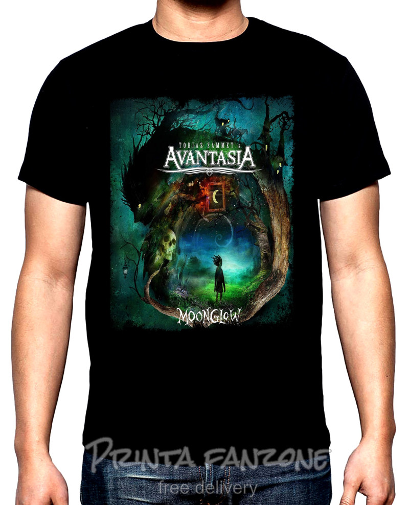 T-SHIRTS Avantasia, Moonglow, men's  t-shirt, 100% cotton, S to 5XL